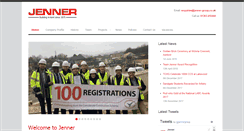 Desktop Screenshot of jenner-group.co.uk